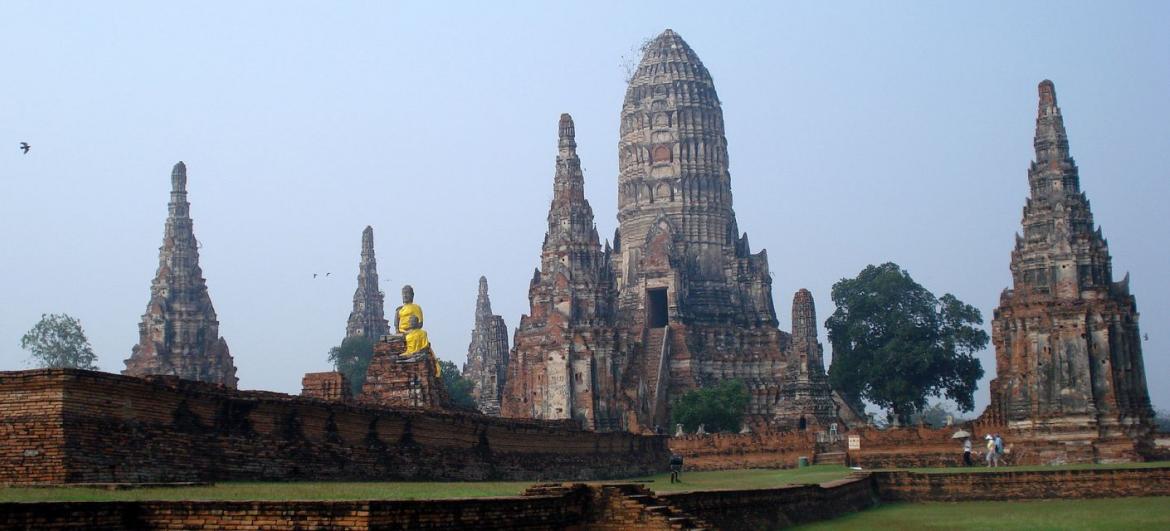 Návštěva chrámu Wat Chaiwatthanaram