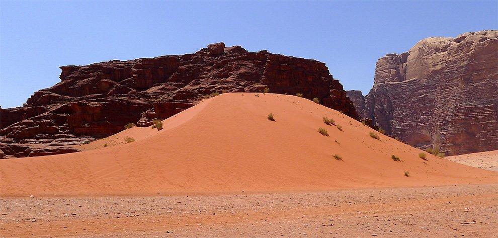 Orange dunes