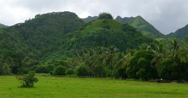The picturesque landscape