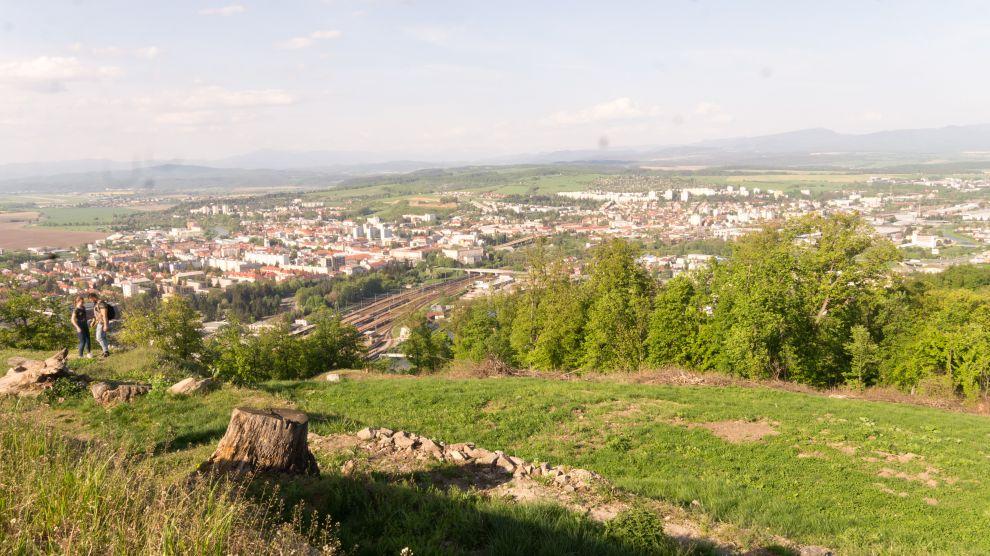 Výhľad z Dolného hradu
