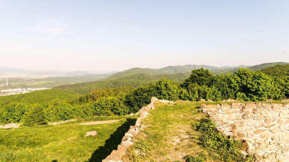Výhľad na Štiavnické vrchy