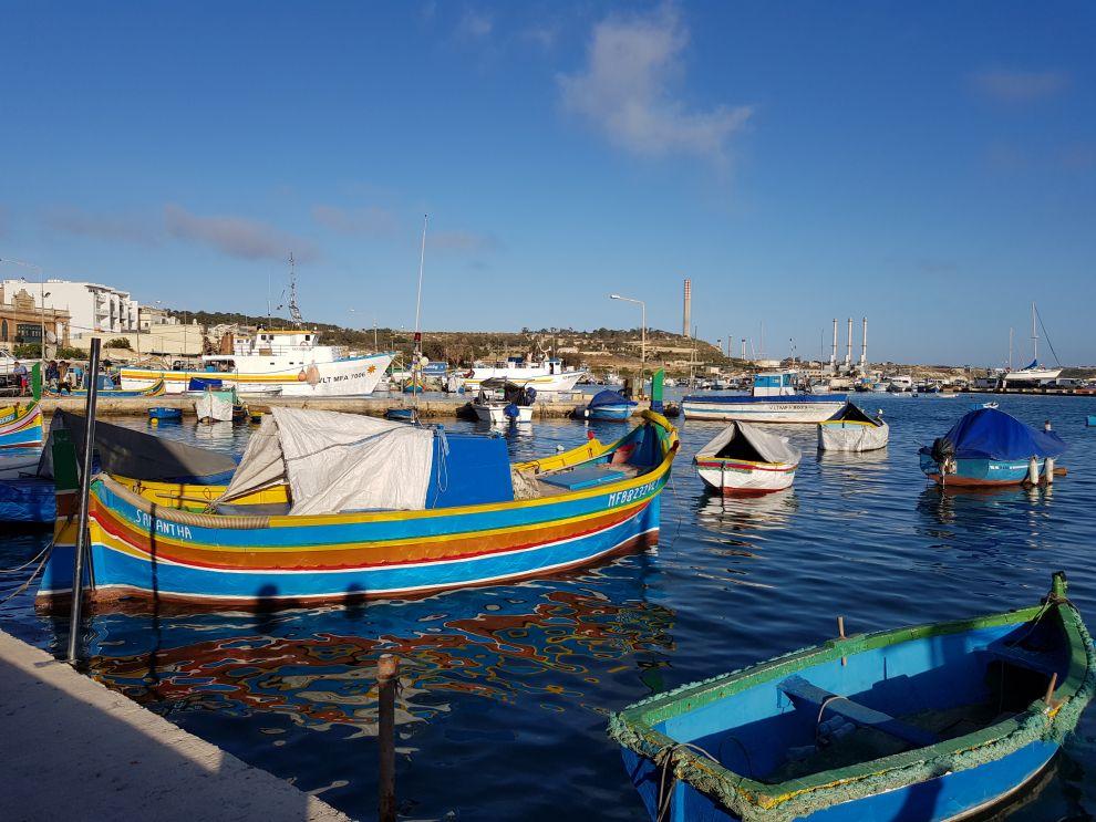 Přístavní mestecko Marsaxlokk