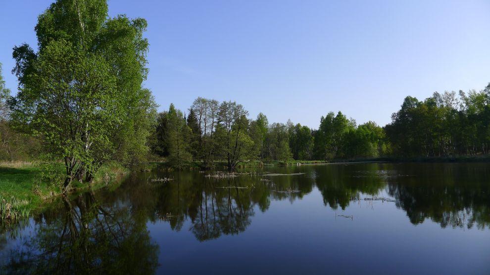 Červený rybníček