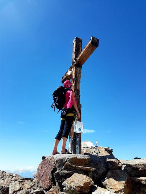 Na vršku Jegihornu (3206 m)