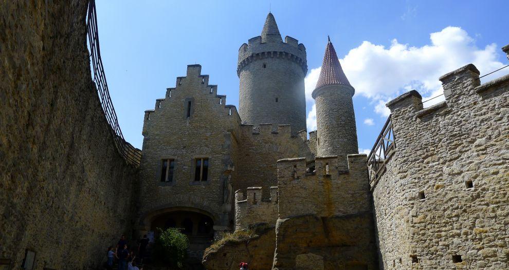 Kokořín z nádvoří