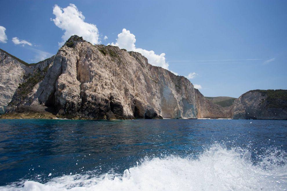 Blue Cave a pláž Navagio