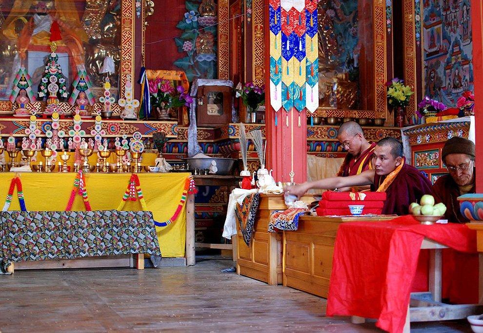 Gompa v Horním Pisangu