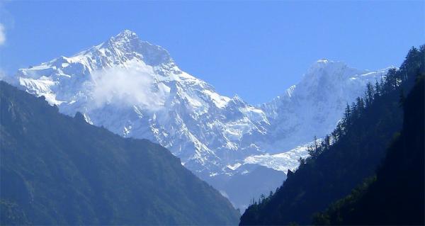 Výhled na Manaslu