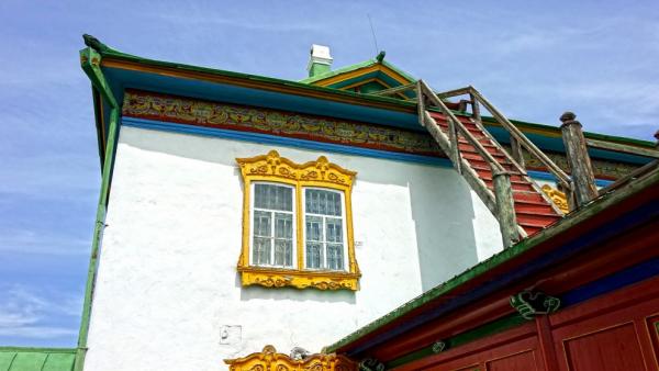 Severní roh budovy Zimního paláce