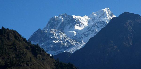 Pohled na masiv Manaslu