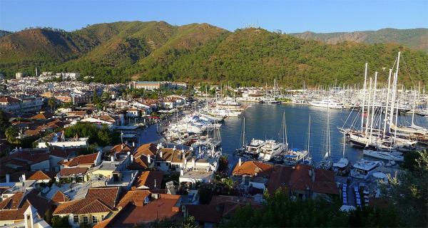 View of the town