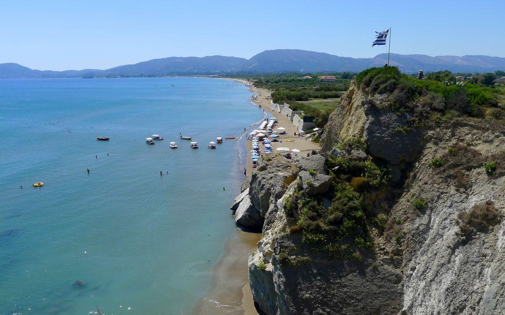 Útes nad Kalamaki