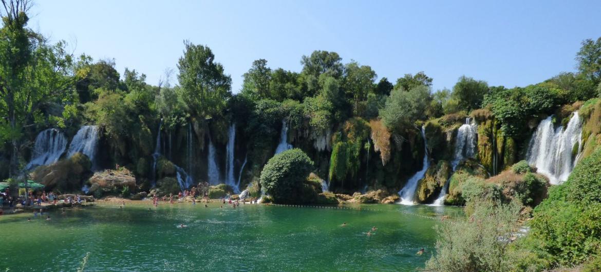 Vodopády Kravica