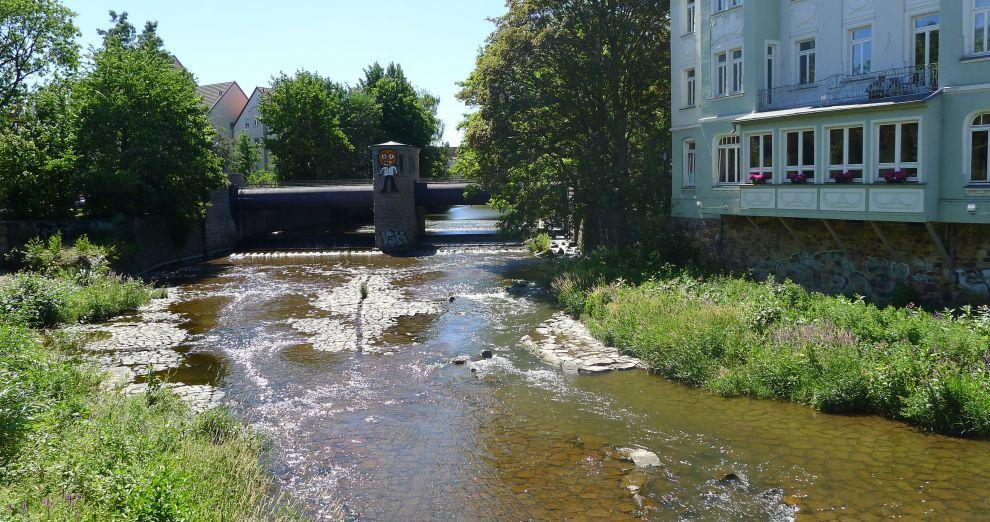 Řeka Chemnitz