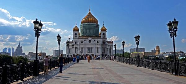Cathedral of Christ the Savior in Moscow