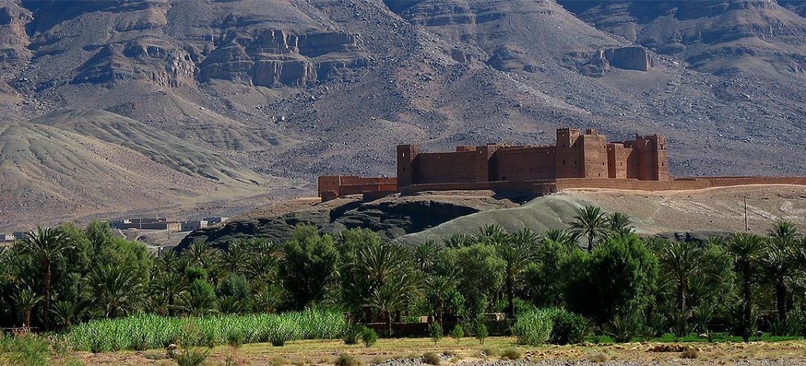 Draa river Valley