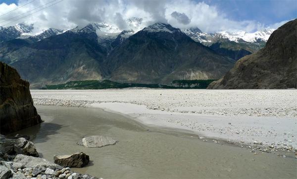 Soutok údolí Braldu a Shigar