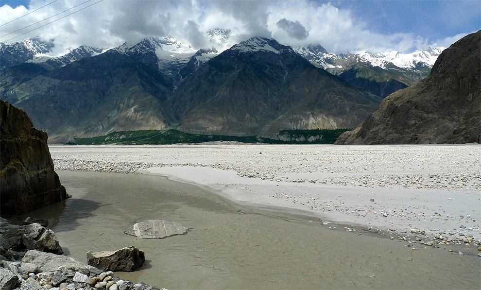Soutok údolí Braldu a Shigar