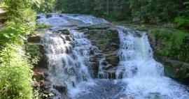 The most beautiful falls in Czech Republic