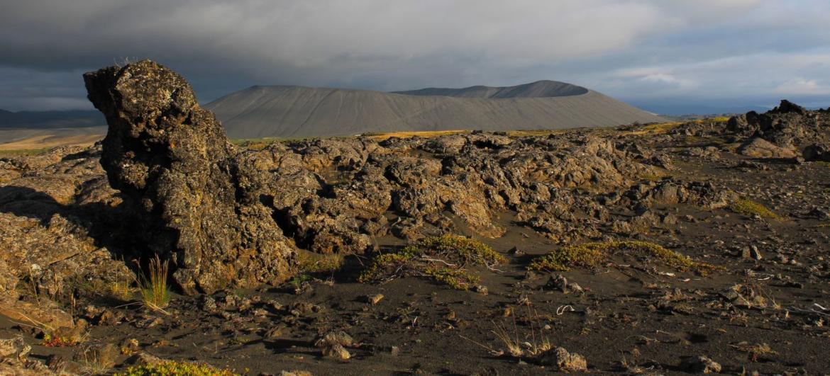 Sopka Hverfjall