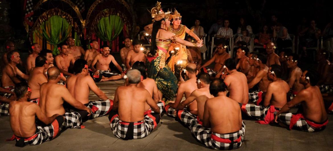Ubud a sopka Batur