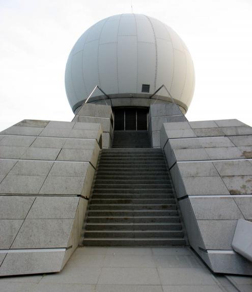 Vrchol hory Grand Ballon