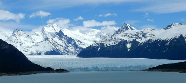 První vyhlídka na Perito Moreno