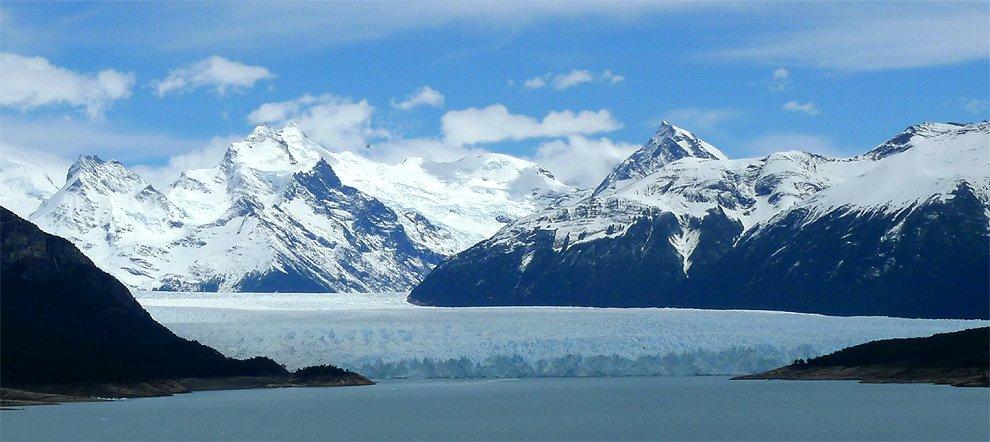 První vyhlídka na Perito Moreno