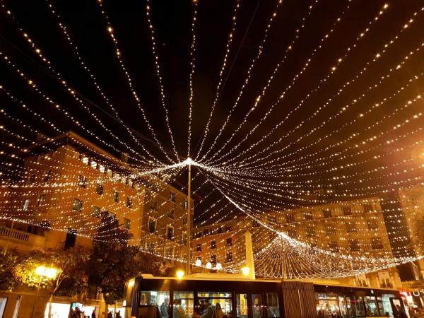 Mayor plaza trochu netradičně