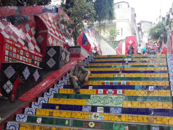 Santa terasa (Escadaria Selarón)