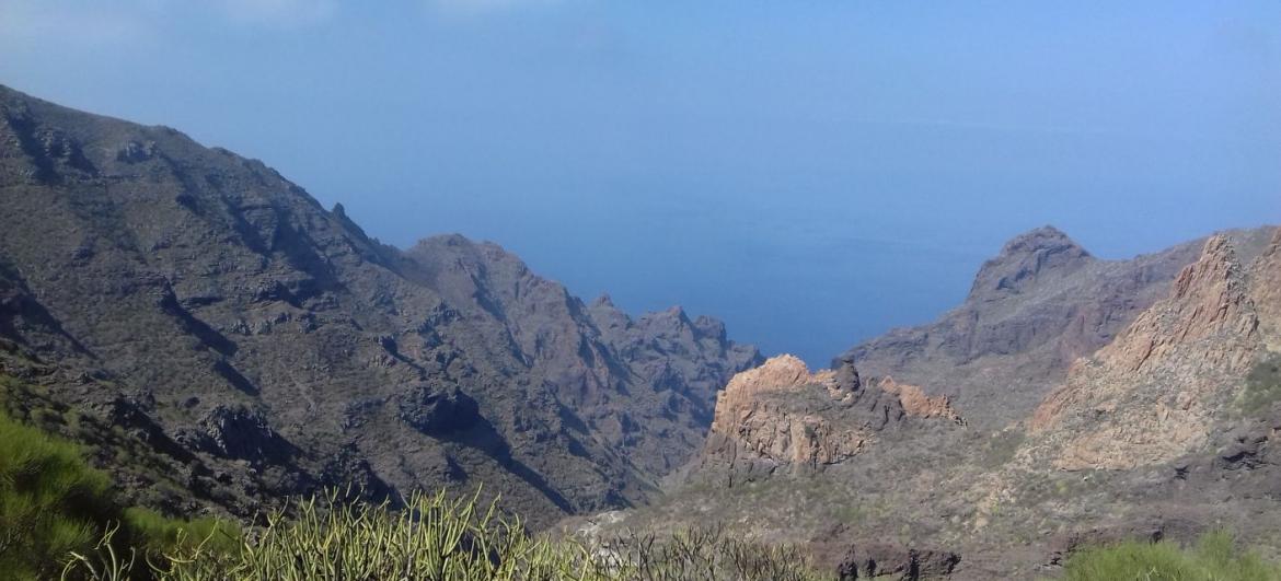 Cestou ze Santiaga del Teide k moři