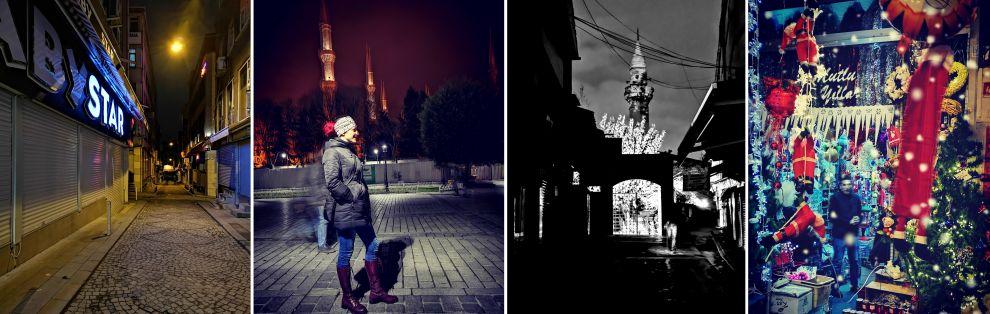 Noční Istambul
