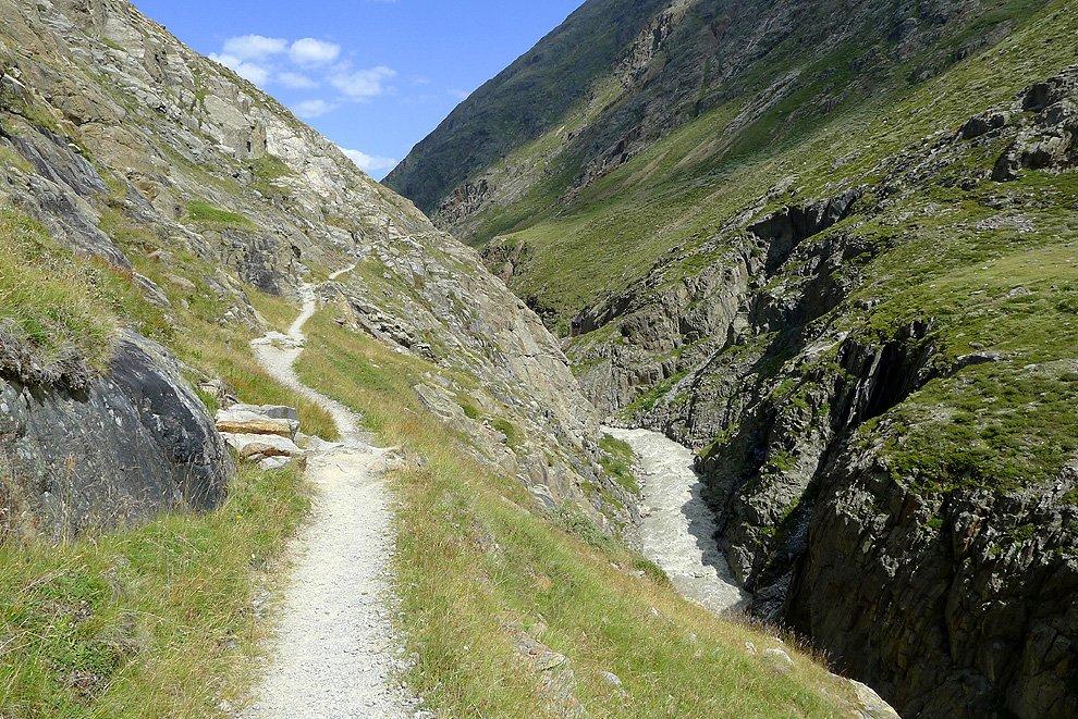 Traverz nad kaňonem