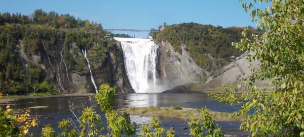 Vodopád Montmorency Fall