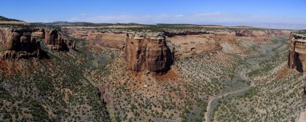 Red Canyon Overlook Panorama