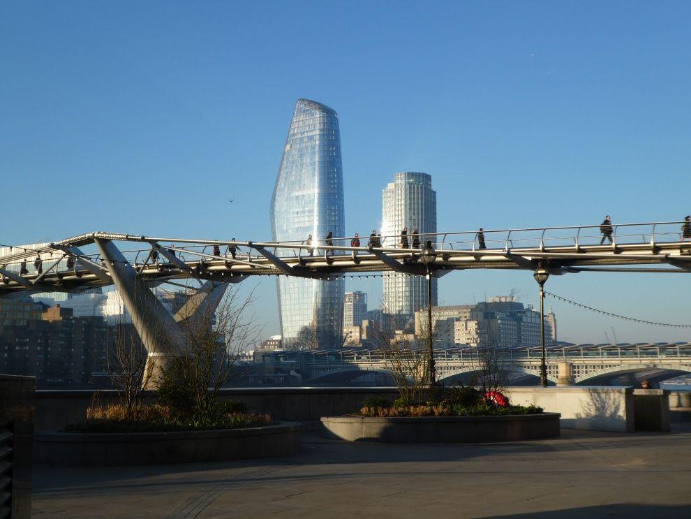 Millennium bridge – most z Harryho Pottera