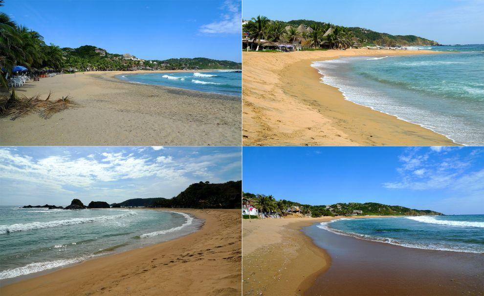 První zátoka v San Agustinillo