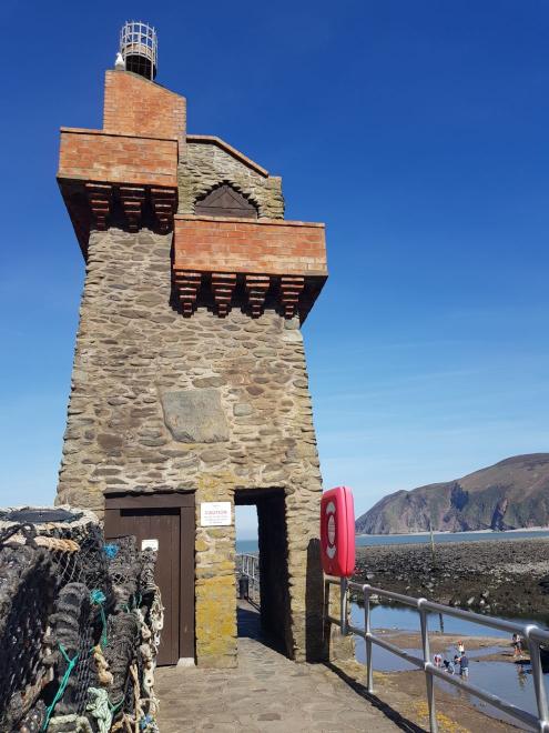 Přímořské městečko Lynmouth