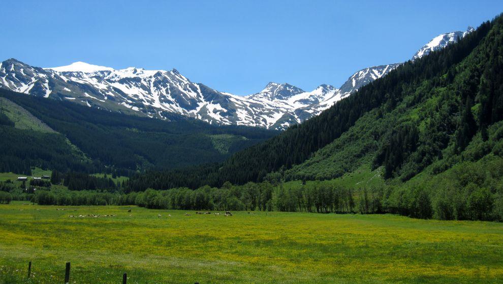 Cesta údolím Rauristal
