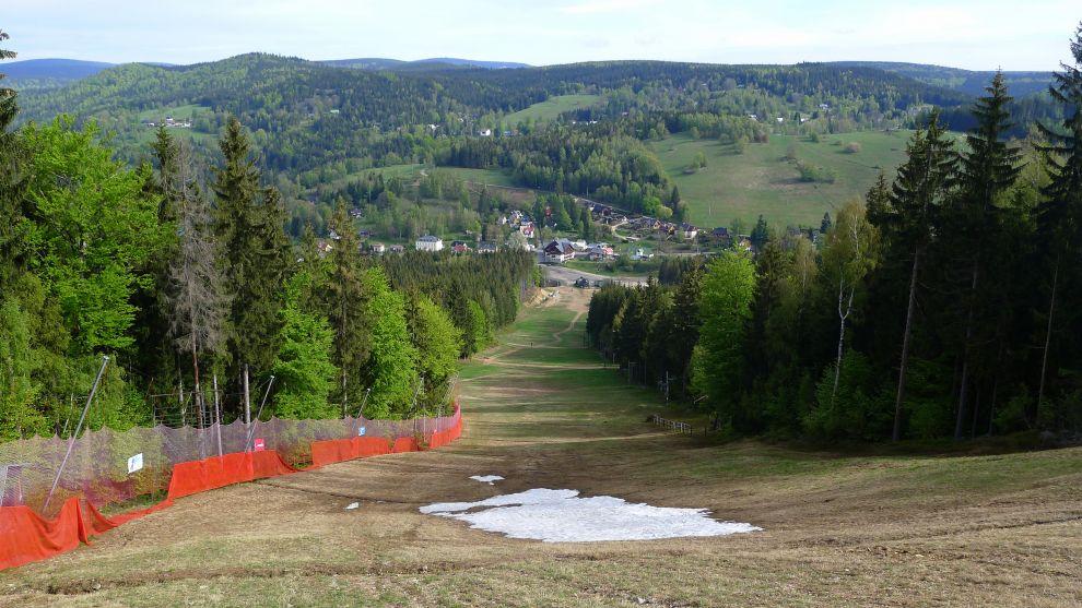 Sestup po sjezdovce