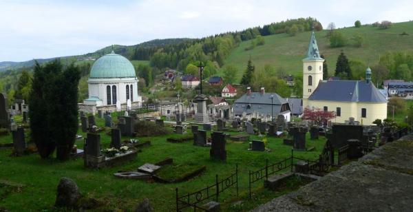 Hřbitov v Albrechticích