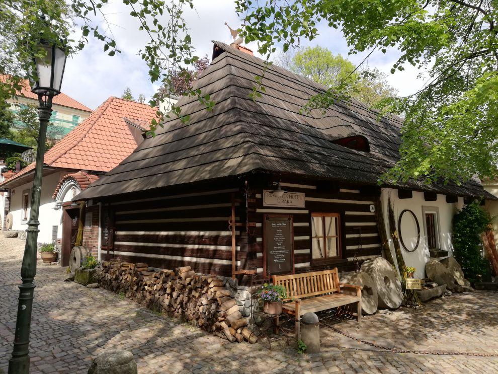 Roubenka ve středu Prahy