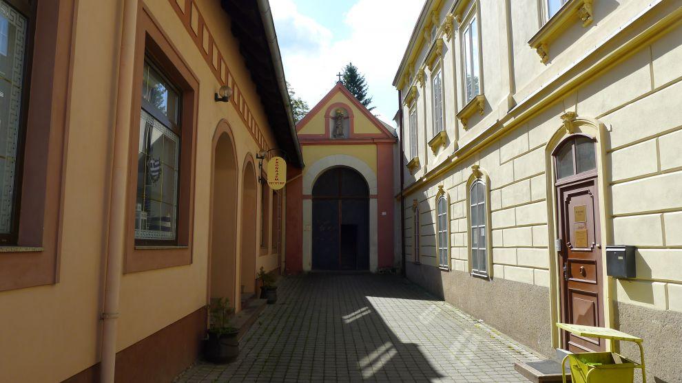 Vstup na Svatohorské schody