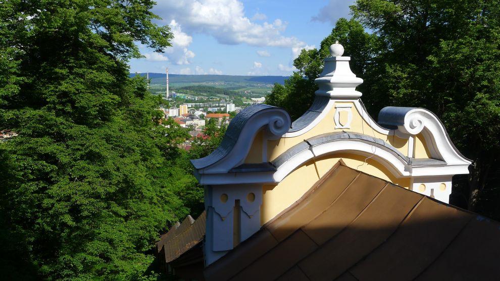 Schody z vrchu