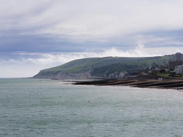 Výhled na Seven Sisters od Eastbourne