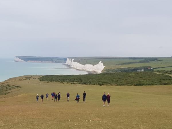Příchod k Birling gap