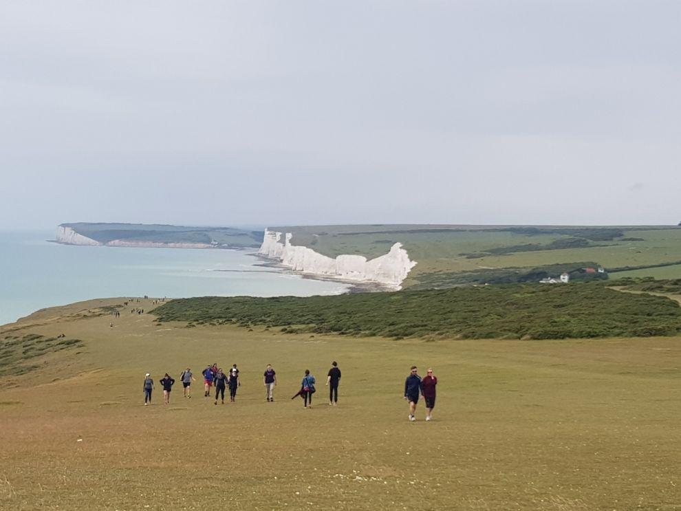 Příchod k Birling gap