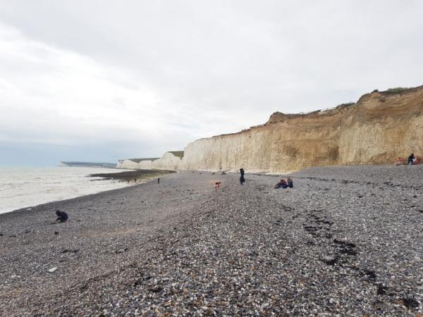 Pláž v Birling gap