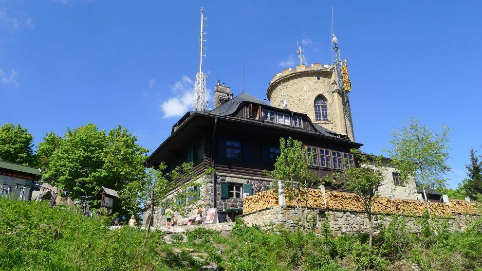 Na vrcholu Kletě