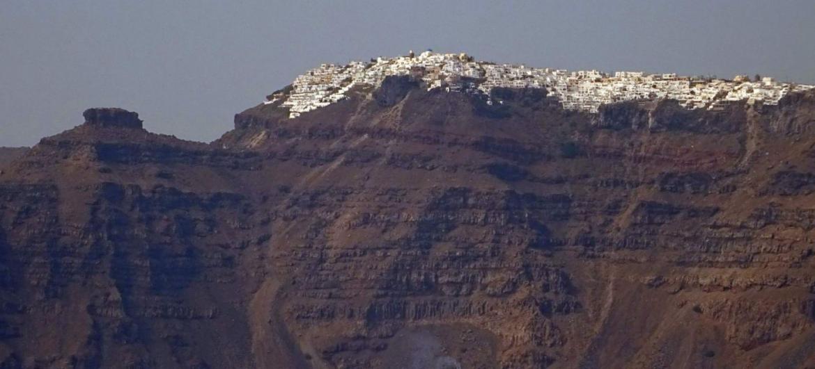 Santorini kaldera